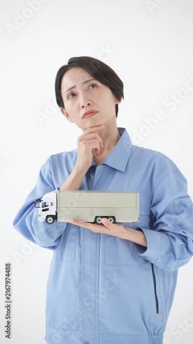 作業着　トラック