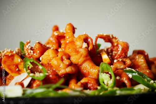 Hot and Spicy Chicken Feet