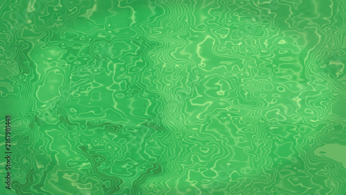 Abstract swirling patterns of light green and emerald hues create a visually dynamic and organic texture resembling marbled paper or fluid movement perfect for creative design and artistic