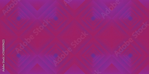 Fotografie Symmetrical Soft Magenta Purple Geometric Diamond Pattern