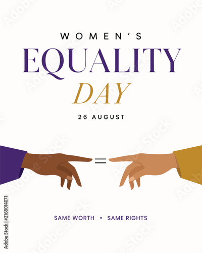 Gender equality symbol icon vector illustration for social justice and human rights design