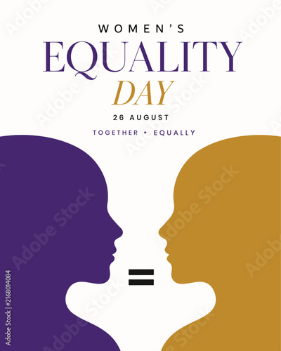 Gender equality symbol icon vector illustration for social justice and diversity concepts