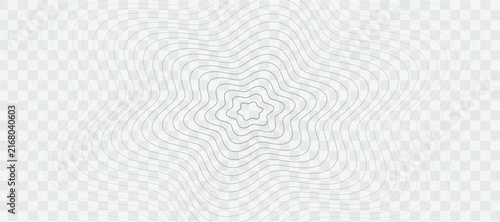 Abstract topographic wave line pattern vector background