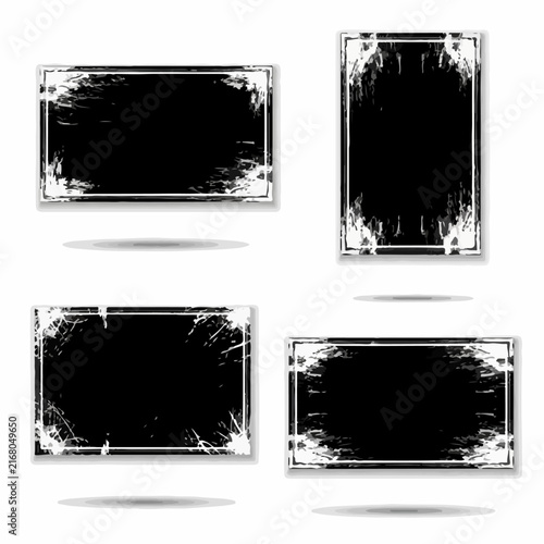 Premium Black Frame Set With Strong Visual Character