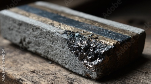 Old Whetstone Sharpening Groove Texture