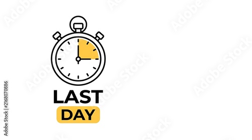 Last Day Timer Special Discount Banner