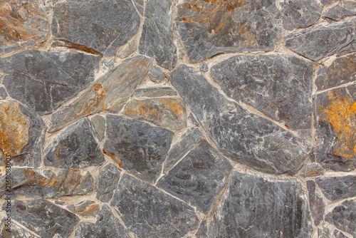 Bild auf Leinwand stone wall texture