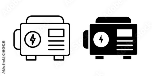 Plakat w ramie Generator icon kit for UI