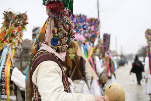 Kalipetrovo Kukeri With Horse Tail Hair