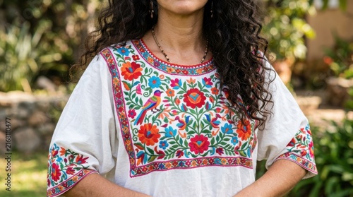 vibrant traditional mexican embroidered blouse ,Hispanic Heritage Celebration Month, Latino Ctivalultural Festival, Cinco de Mayo, Día de los Muertos, Carnaval, Inti Raymi