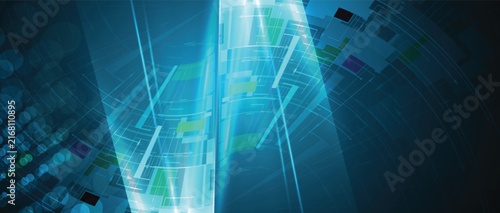 Abstract high technology and science background