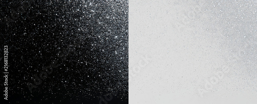 Snow Glitter Border PNG