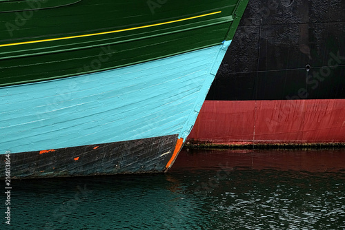 Quadro su tela coques de bateaux colorées
