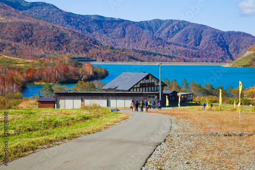Tashiro Lake in Echigo Yuzawa, Niigata Prefecture, Japan.