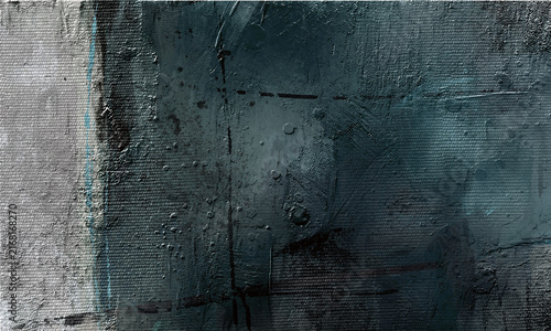 Blue Abstract Industrial Grunge Texture