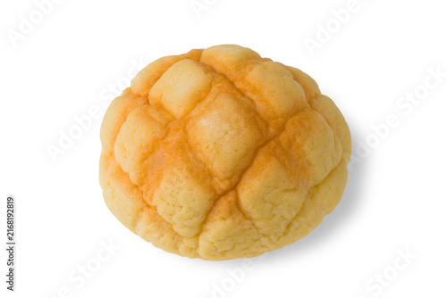 Naklejka ふっくらした美味しそうなメロンパン