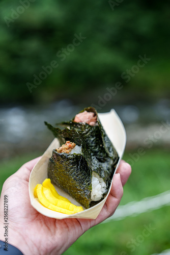 コシヒカリのおにぎり