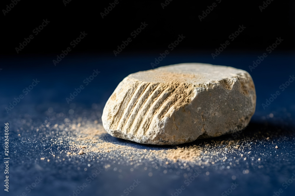 Fototapeta premium One small pale stone sample