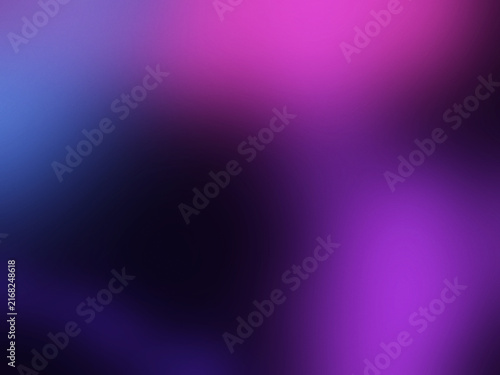 Vibrant gradient blur with magenta and cyan hues for abstract backgrounds during nighttime
