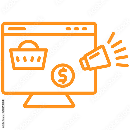 Marketing Line Icon Style