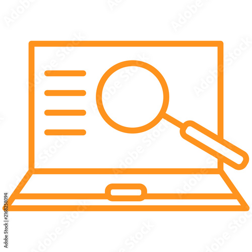 Searching Line Icon Style