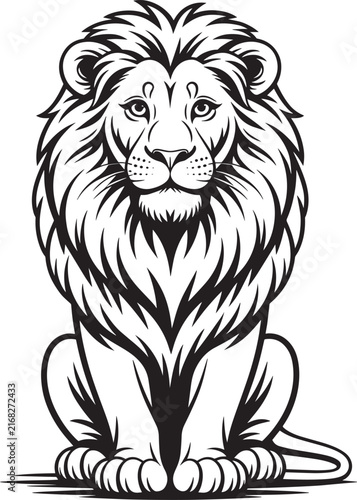 lion vector illustration