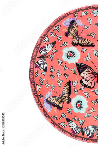 Half saucer isolated