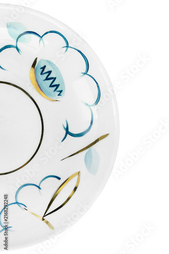 Half saucer isolated