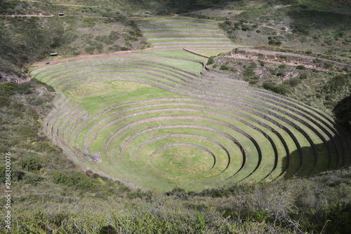 Die Inka Terrassen von Moray
