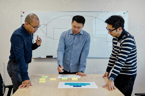 Professional Team Collaborating on AI Governance Strategy
