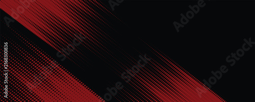 Halftone dots red and blue color pattern gradient grunge texture background. Dot pop art comic sport style vector illustration. modern background