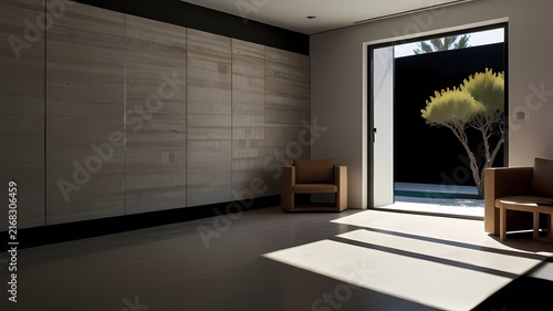 Latest trends in modern and minimalist style interior decoration.