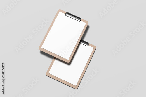 Clipboard Blank Mockup