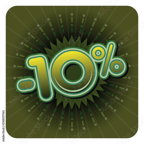 Percentage discount for sales period