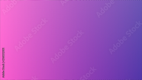 Obraz na płótnie Parallel magenta and violet lines create a gradient vector background