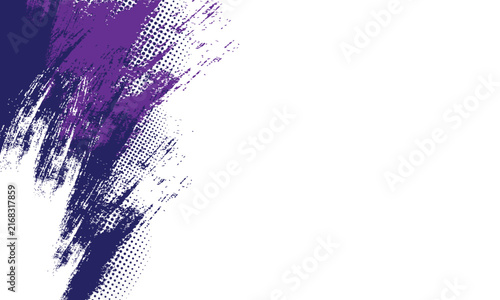 Purple Grunge Texture Background with Halftone  for Sports Banner