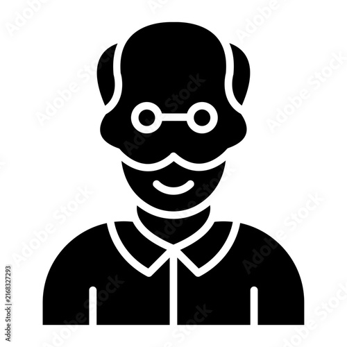 Картината върху платно Grandpa Icon