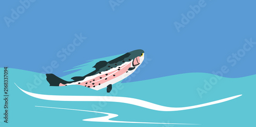  釣りのイラスト