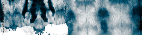 Canvastavla Indigo Acrylic Painting Abstract. Monochrome Tie