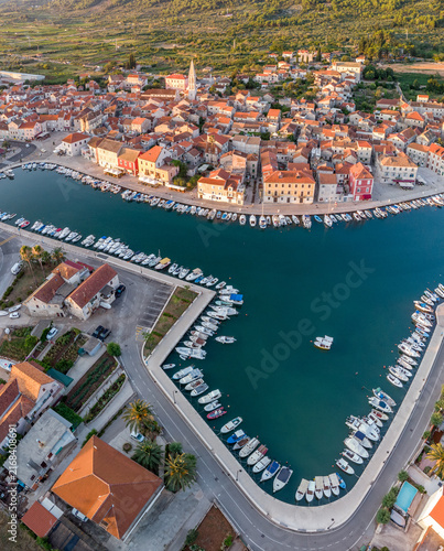 Konstfotografi croatia, the island of hvar in dalmatia