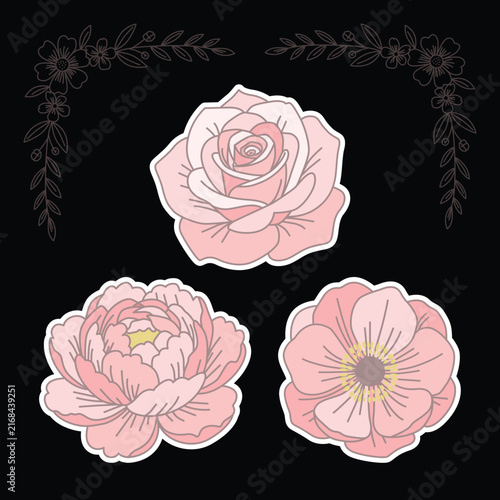 Flower Illustration For Wedding