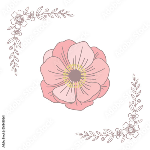 Flower Illustration For Wedding