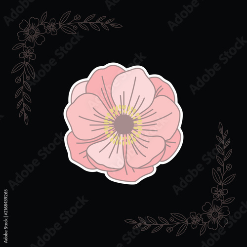 Flower Illustration For Wedding