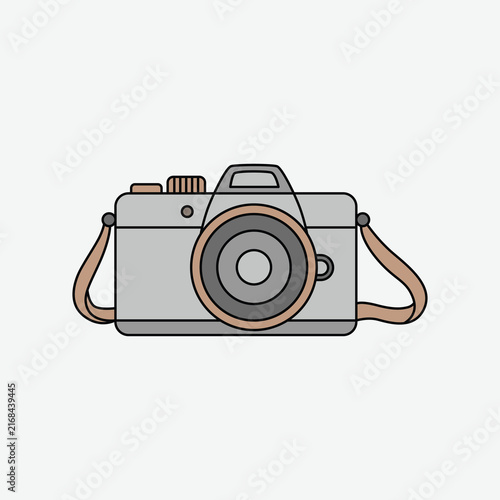 Camera Art Illustration
