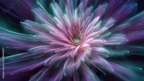 purple and blue soft abstract flower background illustration