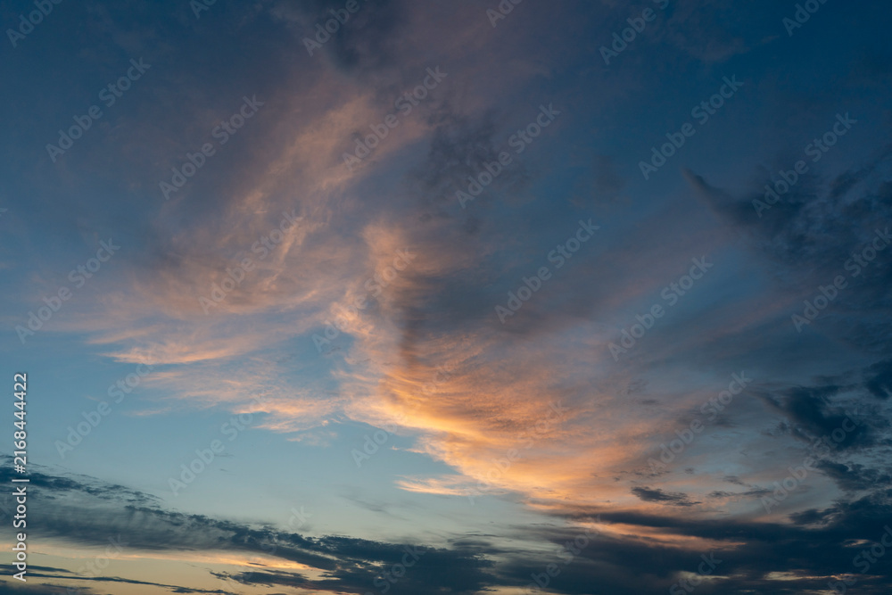 Fototapeta premium 雲と空