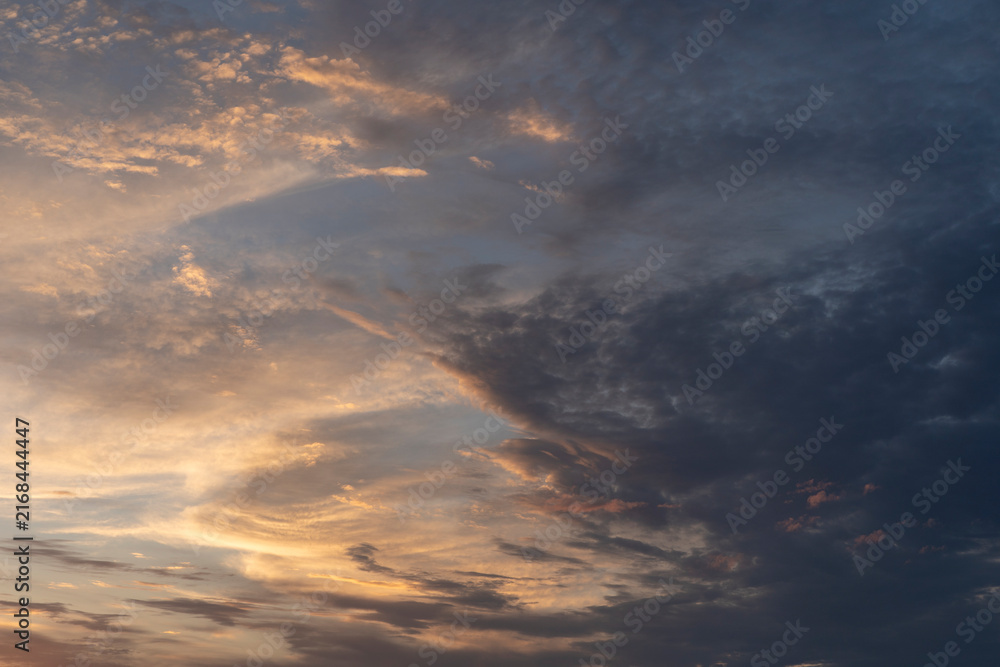 Fototapeta premium 雲と空