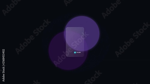 Neon Cyber Circuit Data Transfer Security Shield Checkmark