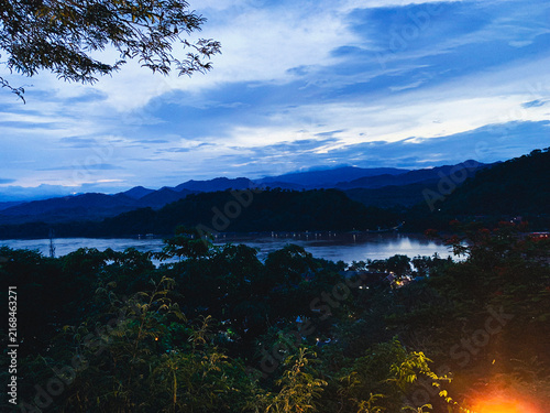 Scenic View from Mount Phousi, Luang Prabang, Laos