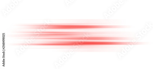 Фотография Red Motion Blur Light Streak PNG, Horizontal Speed Line Effect, Fast Energy Glow